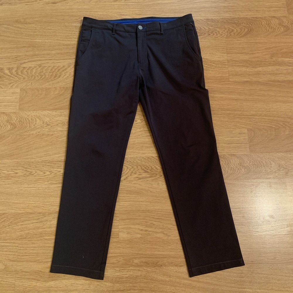 Twillory Mens Pants Gray 34x32 (Act 35x29) Tailored Fit Performance Fabric Pants